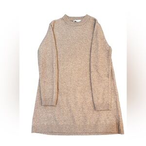 Zara Cozy Beige Women's sweater dress